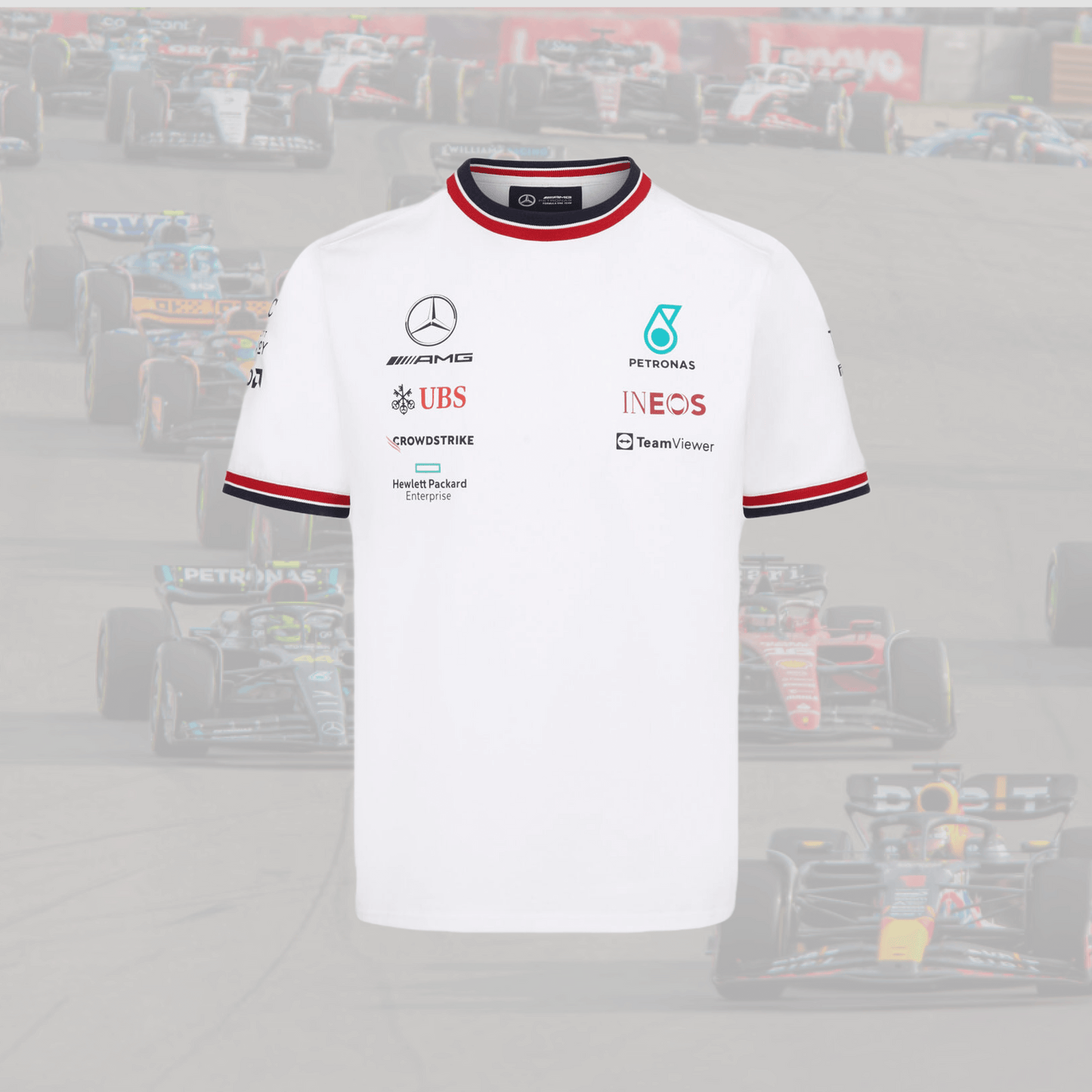 2022 Mercedes F1 Team T-Shirt White