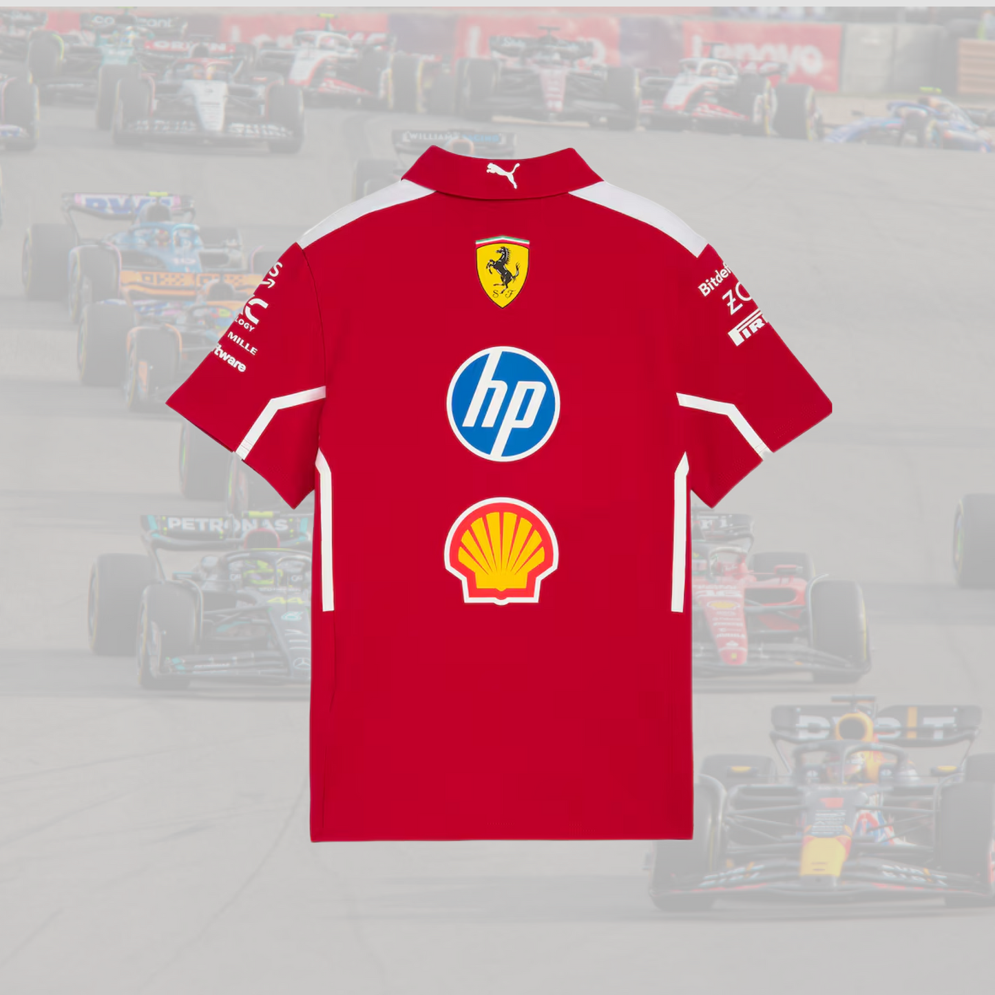2025 Scuderia Ferrari Team Polo