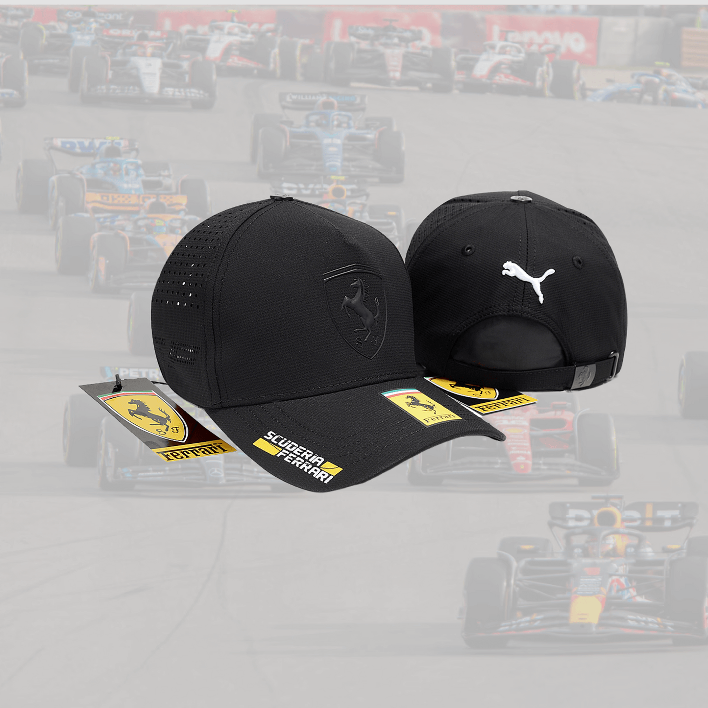 2022 Ferrari F1 Team Cap Black