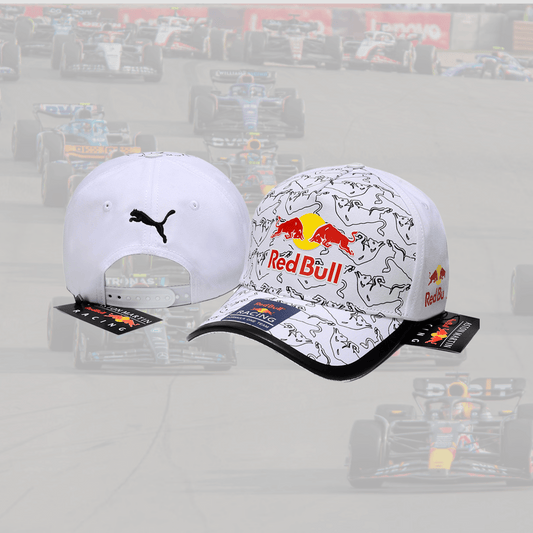 Red Bull Racing Track Map Design Edition Red Cap