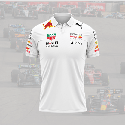 2022 Red Bull Team Polo White