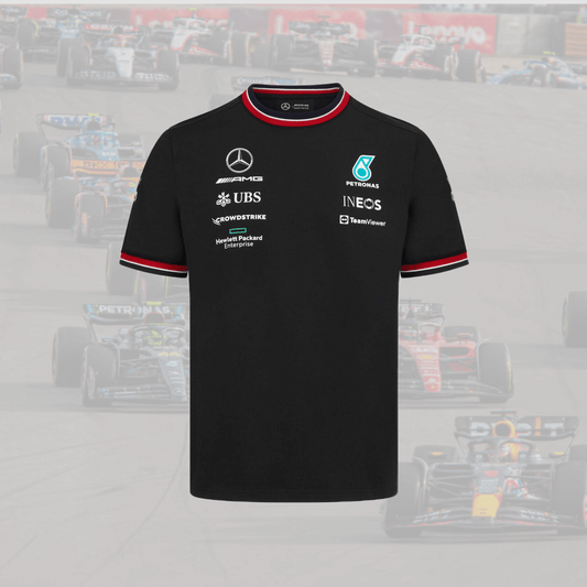 2022 Mercedes F1 Team T-Shirt Black