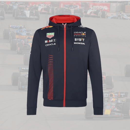 2023 Oracle Red Bull Full Zip Team Hoodie