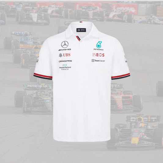 2022 Mercedes F1 Team Polo White