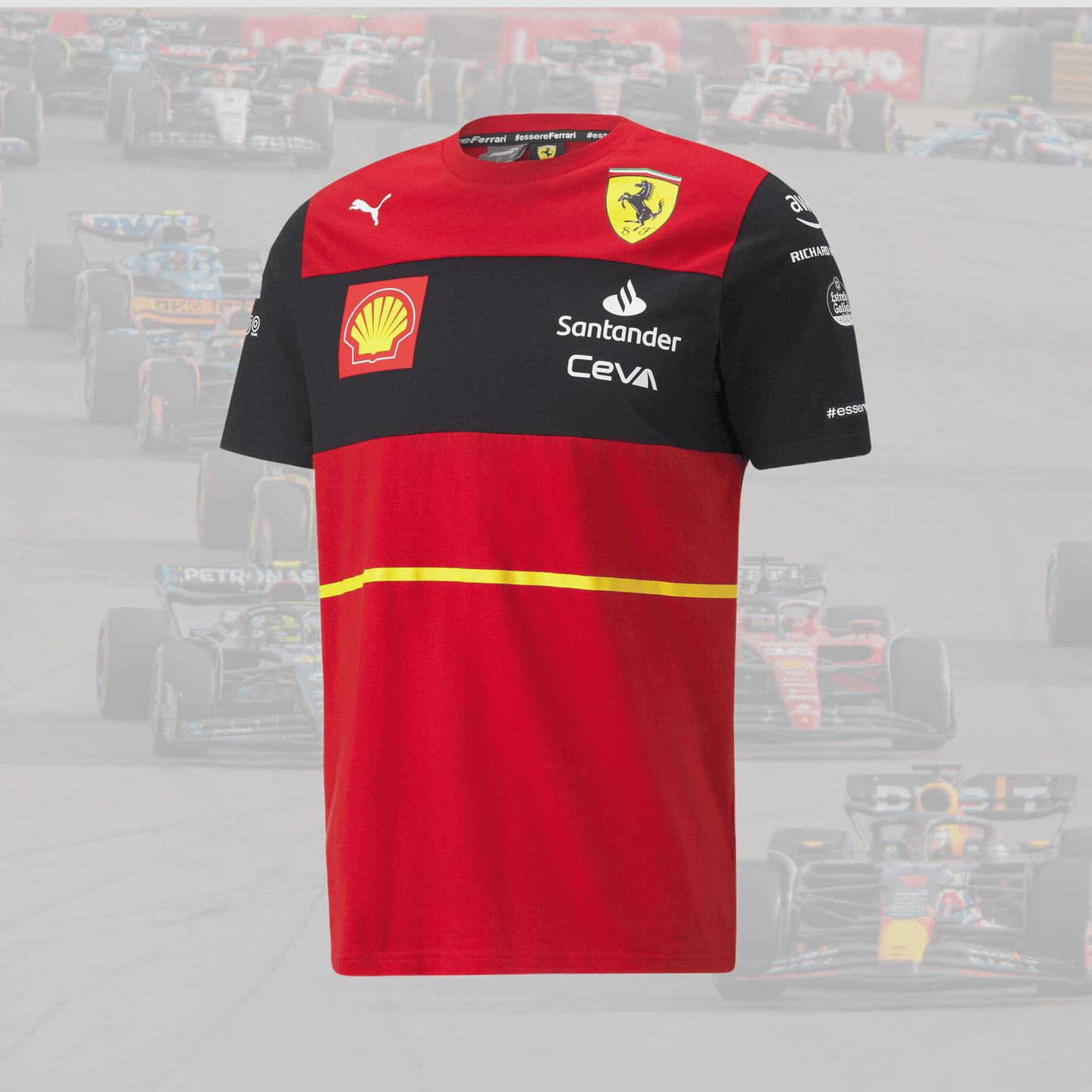 2022 Carlos Sainz Ferrari F1 Team T-Shirt