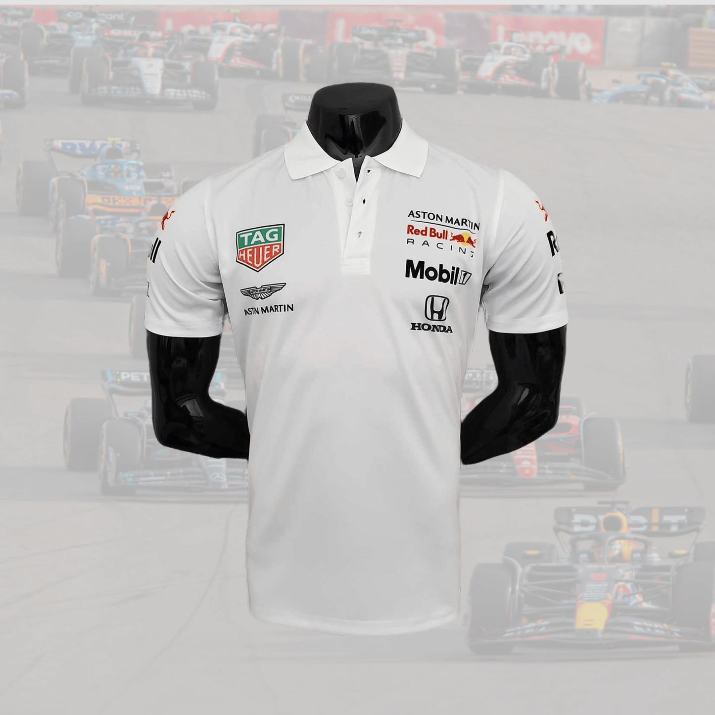 2021 Red Bull Team Polo White