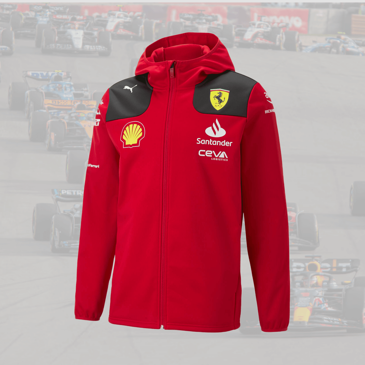 2023 Ferrari F1 Team Hooded Softshell