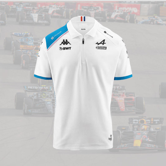 2023 Alpine F1 Team Polo White