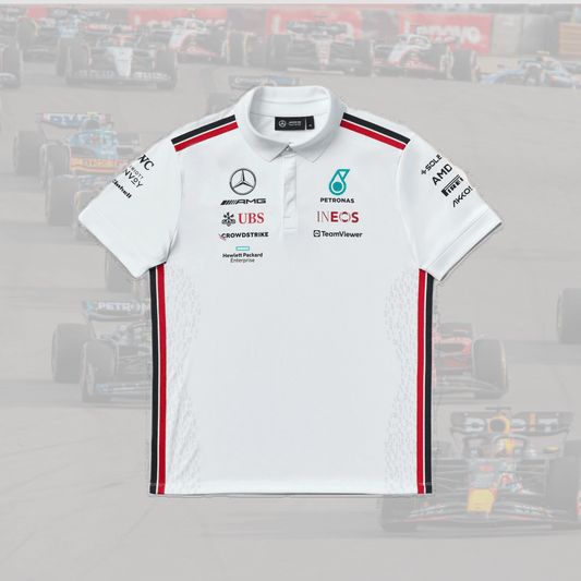 2023 Mercedes F1 Team Polo White