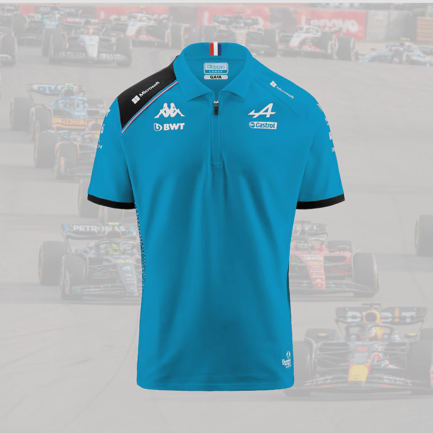 2023 Alpine F1 Team Polo Blue