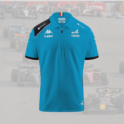 2023 Alpine F1 Team Polo Blue