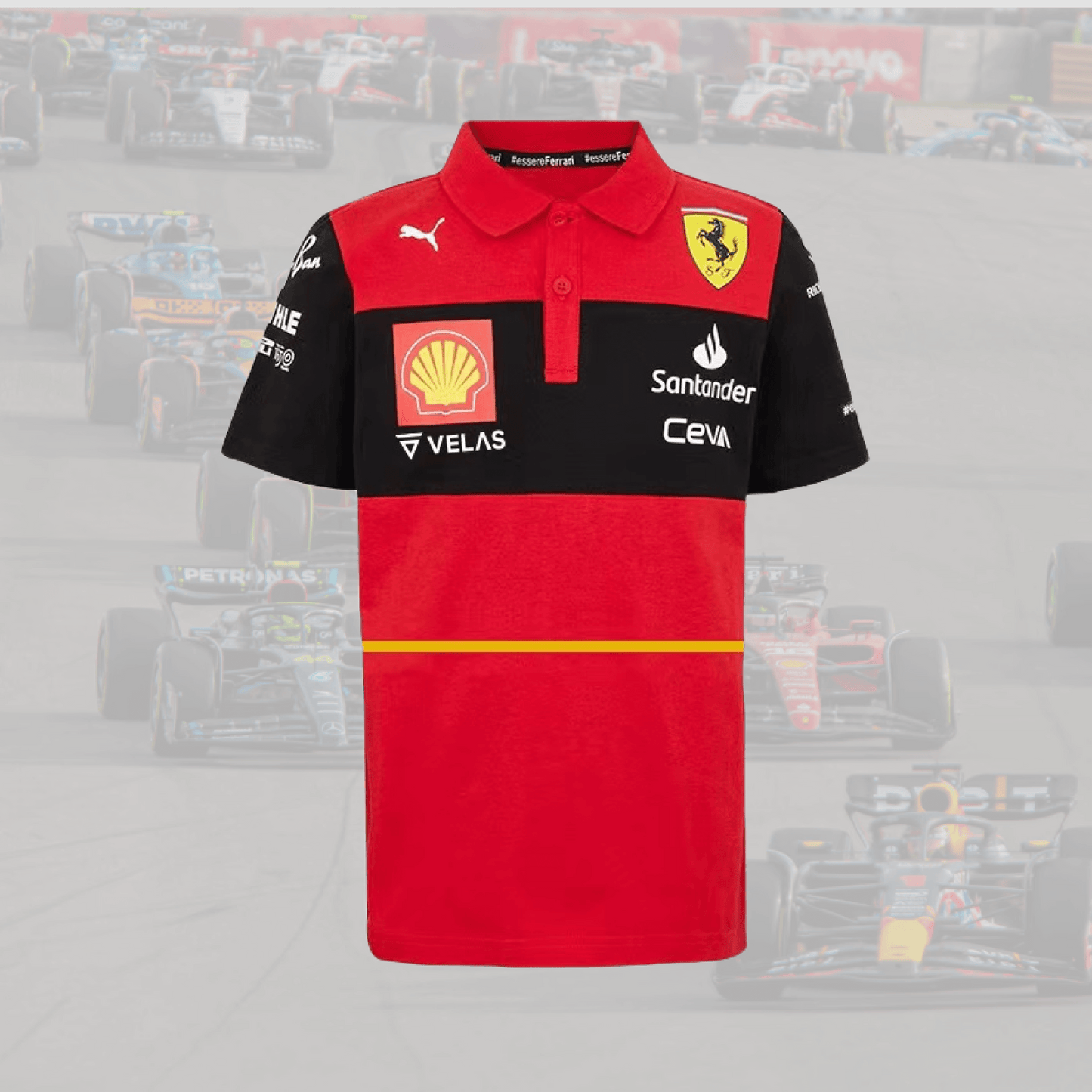 2022 Carlos Sainz Ferrari F1 Team Polo