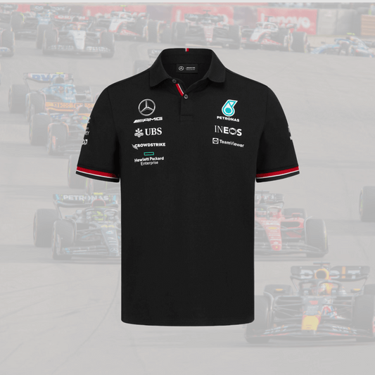 2022 Mercedes F1 Team Polo Black