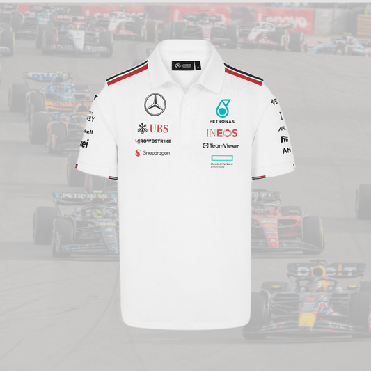 2024 Mercedes F1 Team Polo White