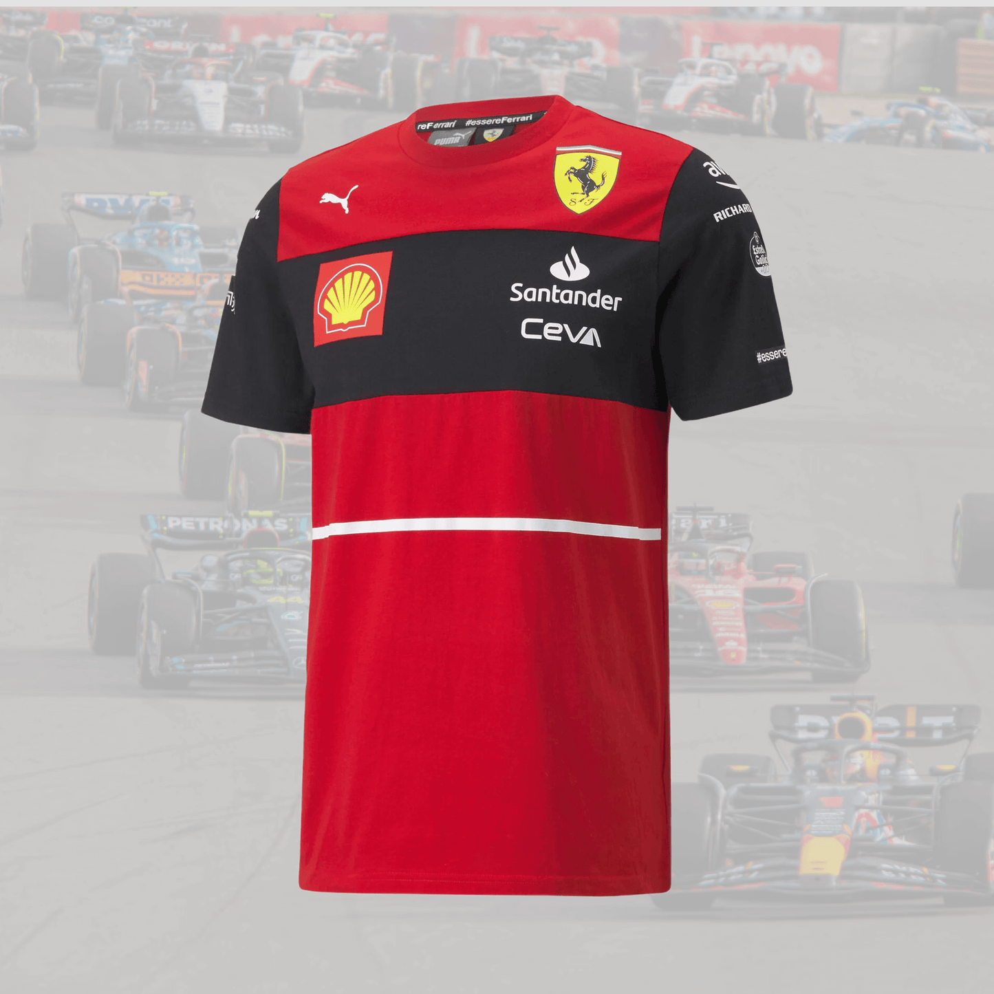 2022 Charles Leclerc Ferrari F1 Team T-Shirt