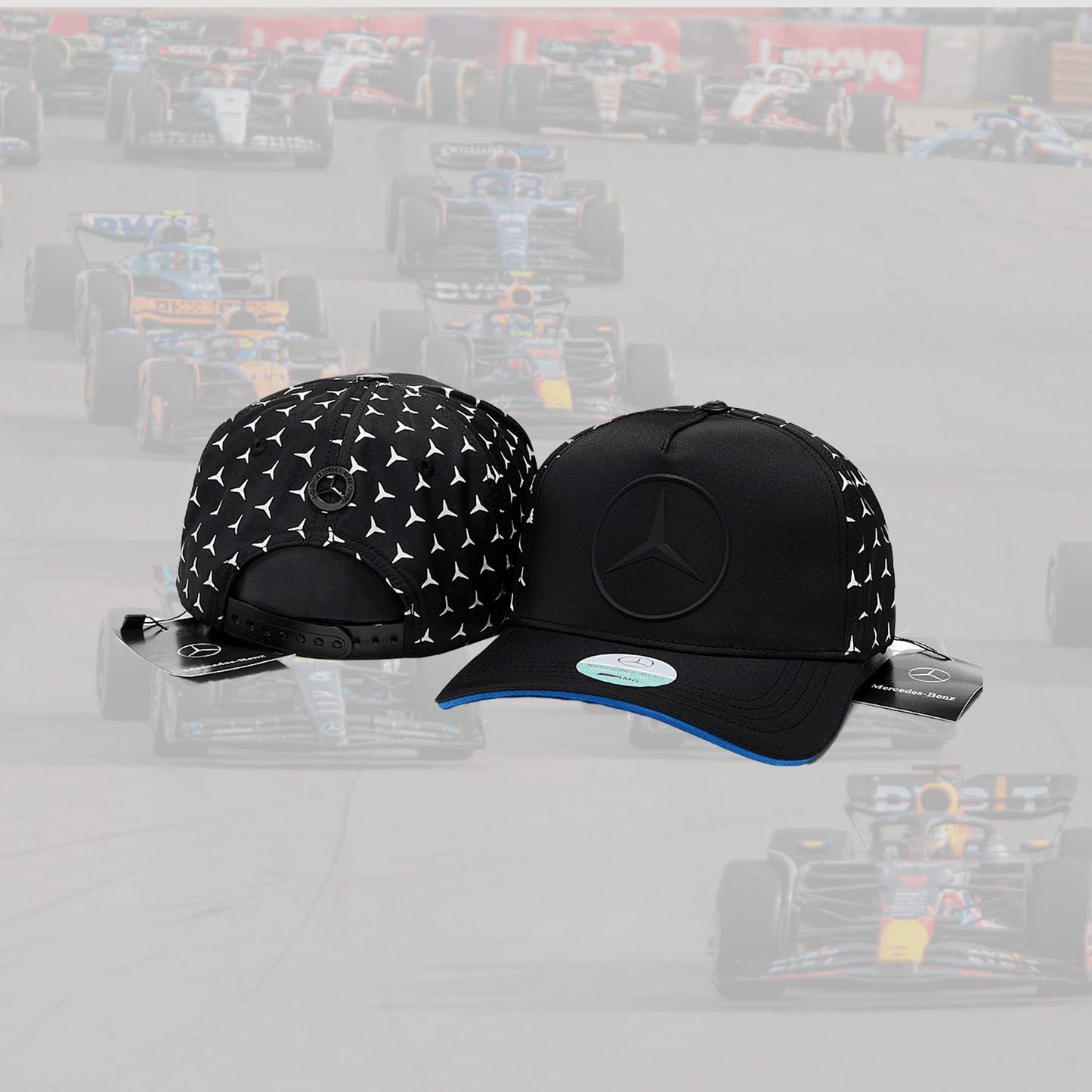 Mercedes Benz F1 Star Pattern Team Cap