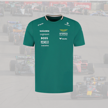 2025 Aston Martin Aramco Cognizant F1 Team Driver T-Shirt