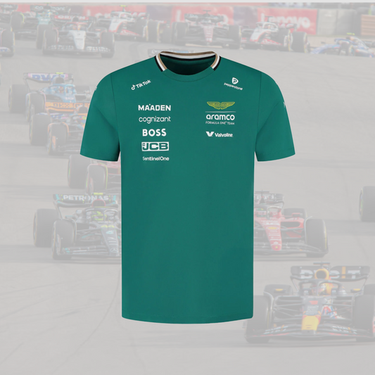 2025 Aston Martin Aramco Cognizant F1 Team Driver T-Shirt
