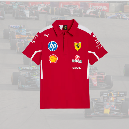 2025 Scuderia Ferrari Team Polo