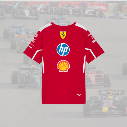 2025 Scuderia Ferrari Team T-Shirt