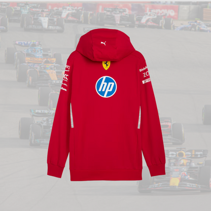 2025 Scuderia Ferrari Team Hooded Sweat