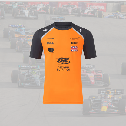 2025 McLaren Team Lando Norris Driver Set Up T-Shirt