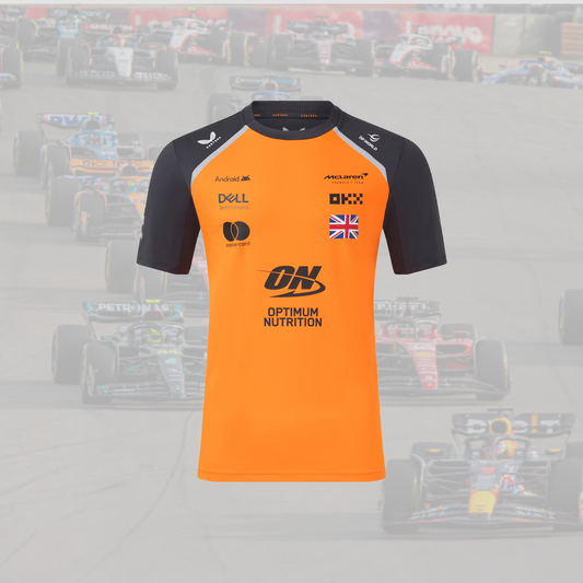 2025 McLaren Team Lando Norris Driver Set Up T-Shirt