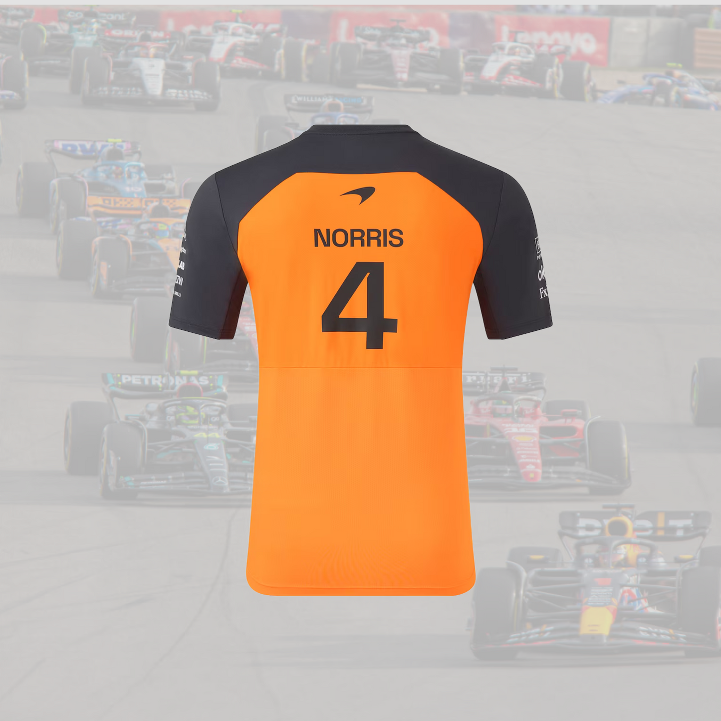 2025 McLaren Team Lando Norris Driver Set Up T-Shirt