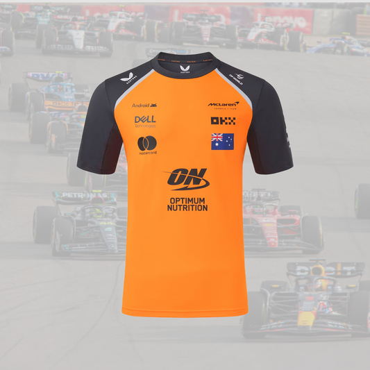 2025McLaren Team Oscar Piastri Driver Set Up T-Shirt