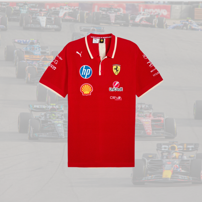 2025 Scuderia Ferrari F1 China GP Team Polo