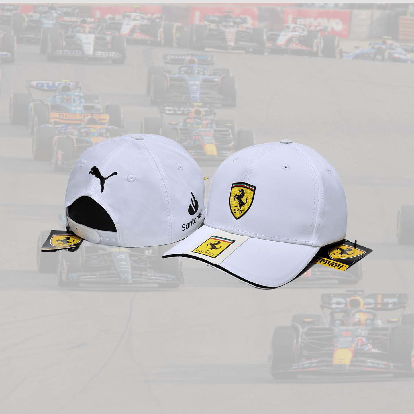 2023 Ferrari F1 Team Cap White