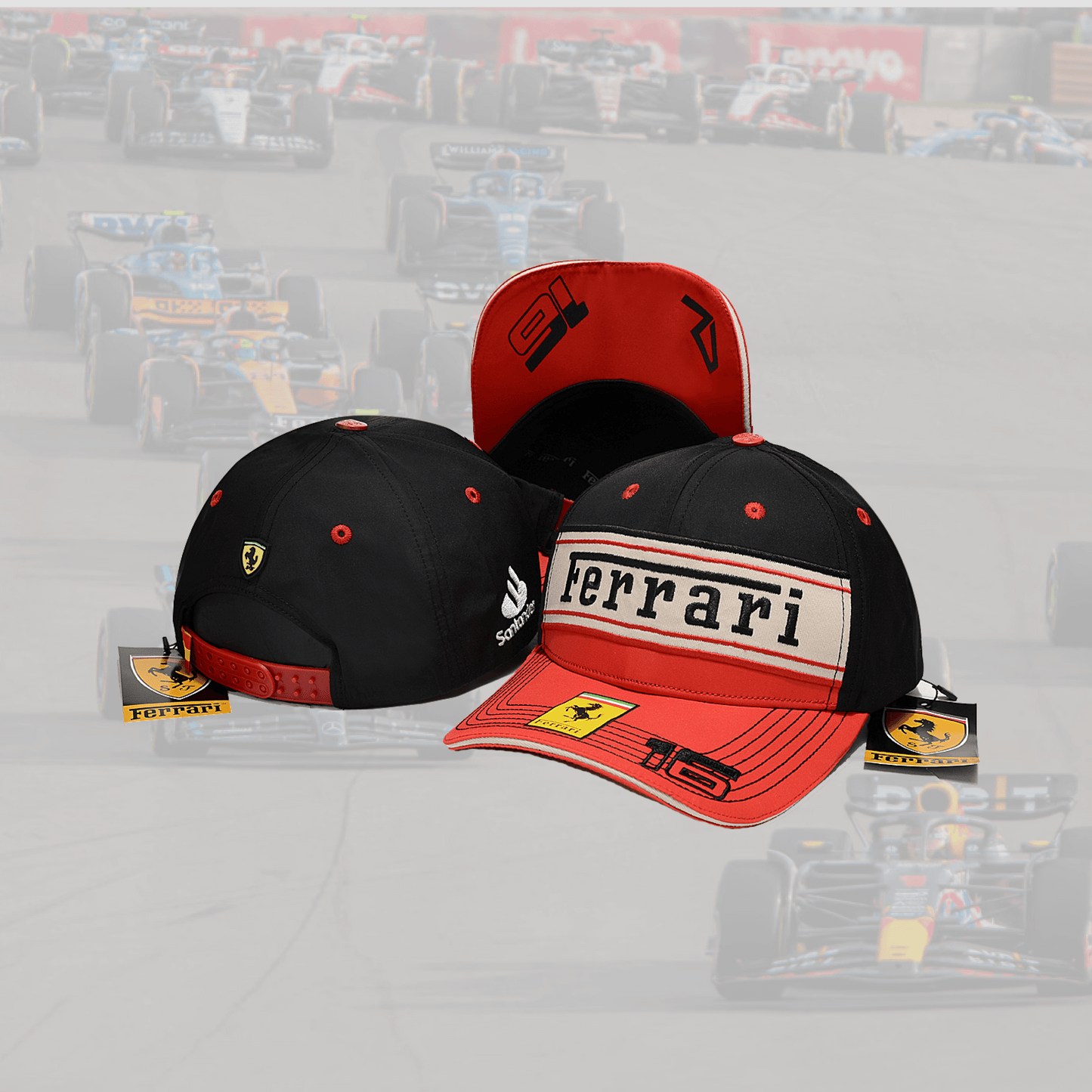 2023 Charles Leclerc Driver Cap Monza Edition 2