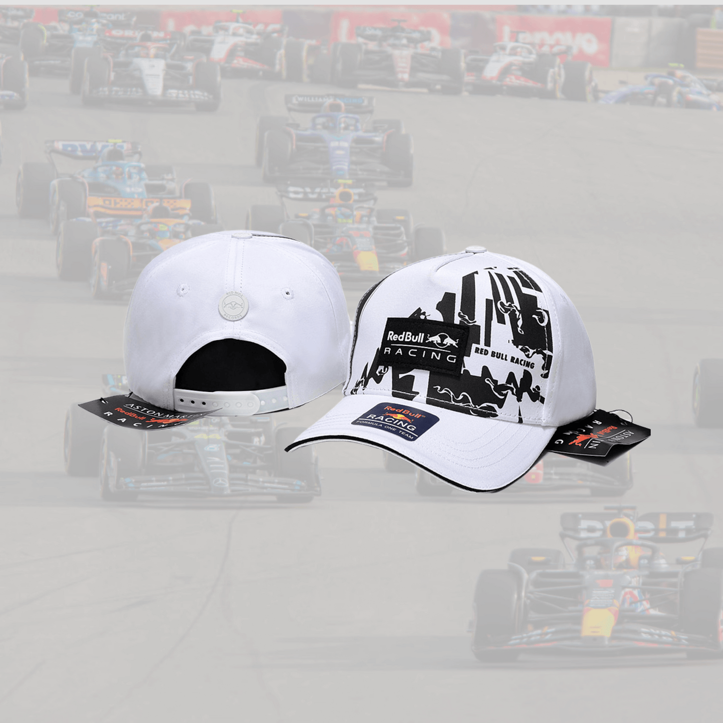 2023 Red Bull Racing Special Edition White and Black Cap