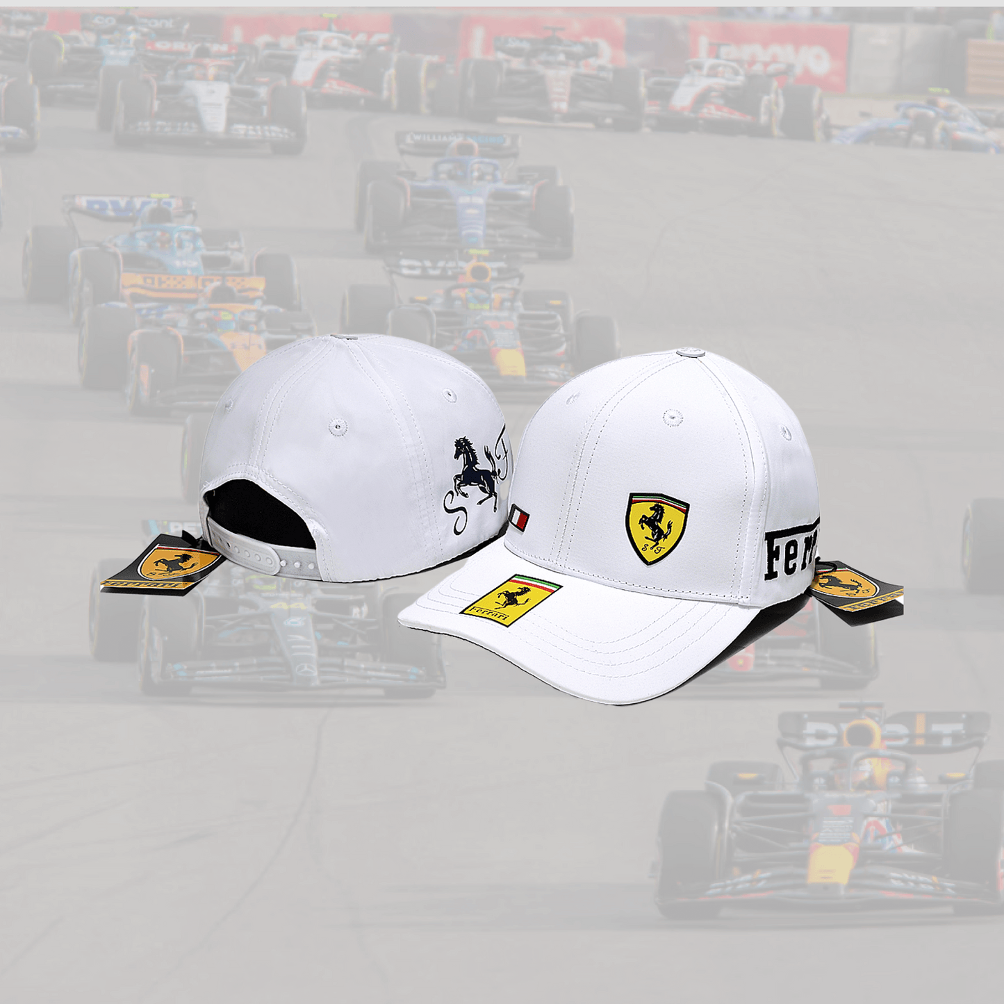 2023 Ferrari F1 Team Cap White