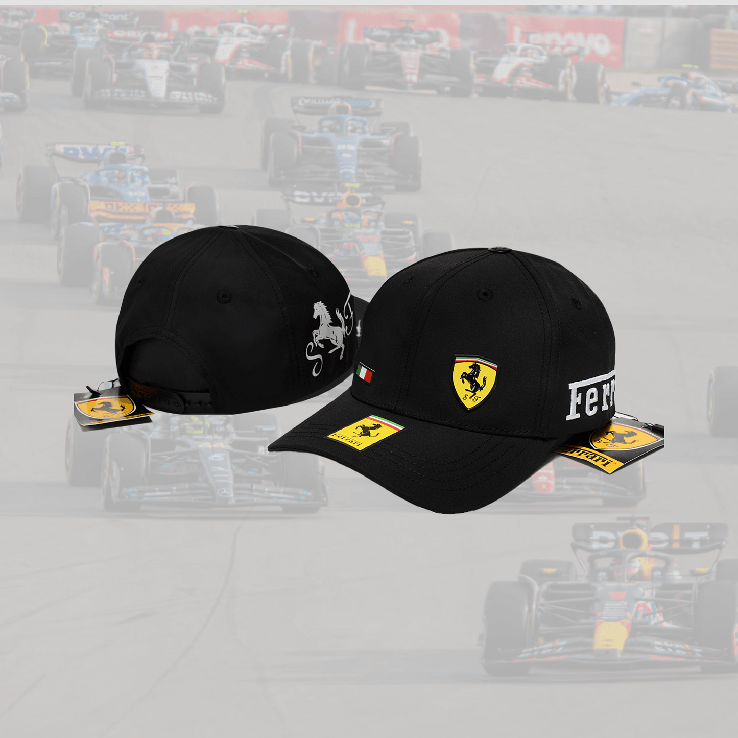 2023 Ferrari F1 Team Cap Black