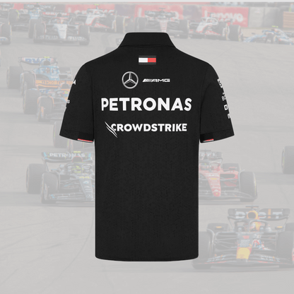 2024 Mercedes F1 Team Polo Black