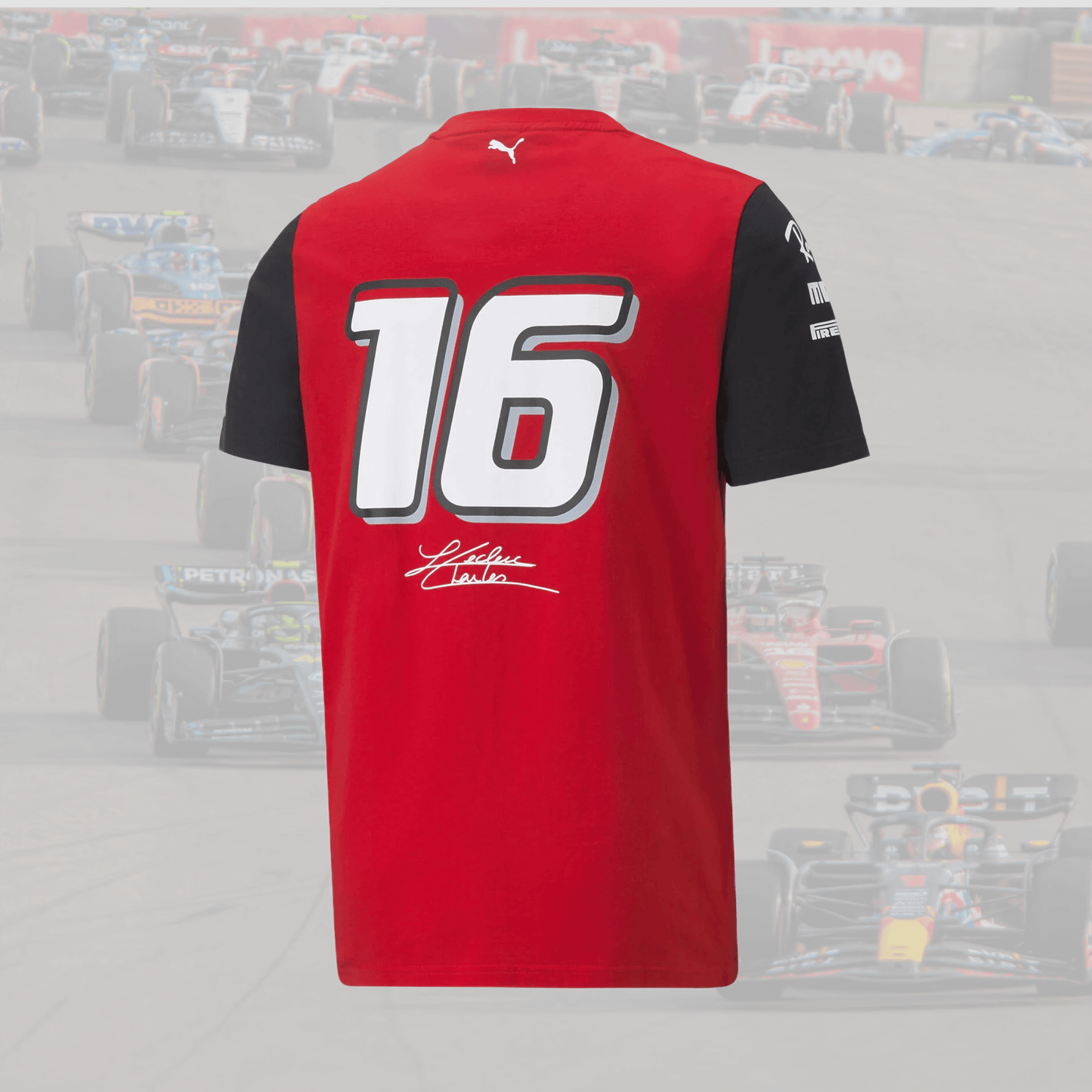 2022 Charles Leclerc Ferrari F1 Team T-Shirt