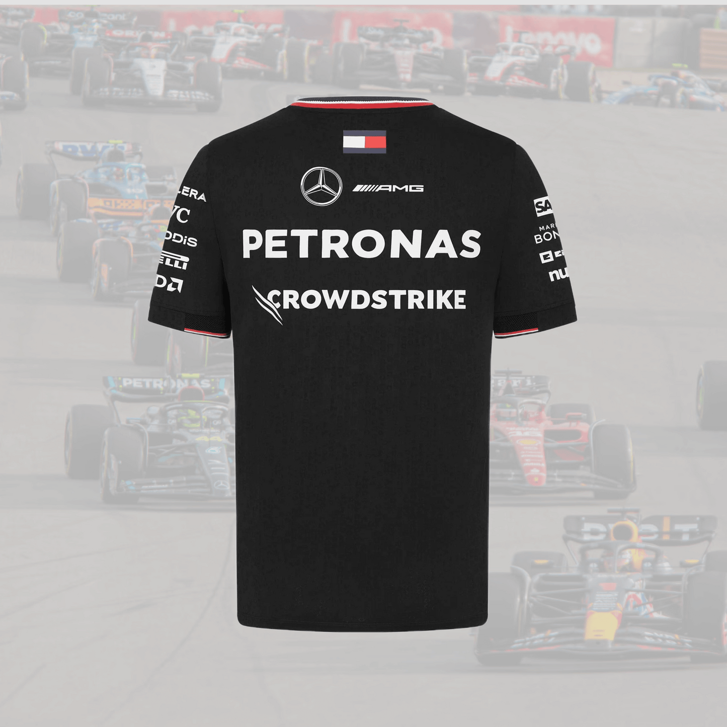 2024 Mercedes F1 Team T-shirt Black