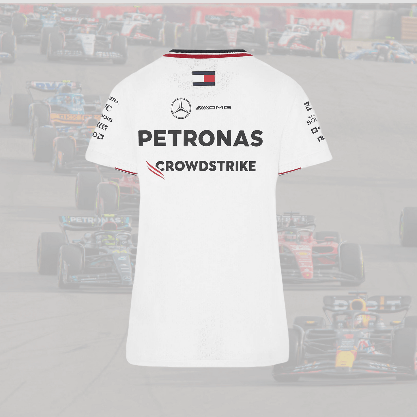 2024 Women's Mercedes F1 Team T-shirt White