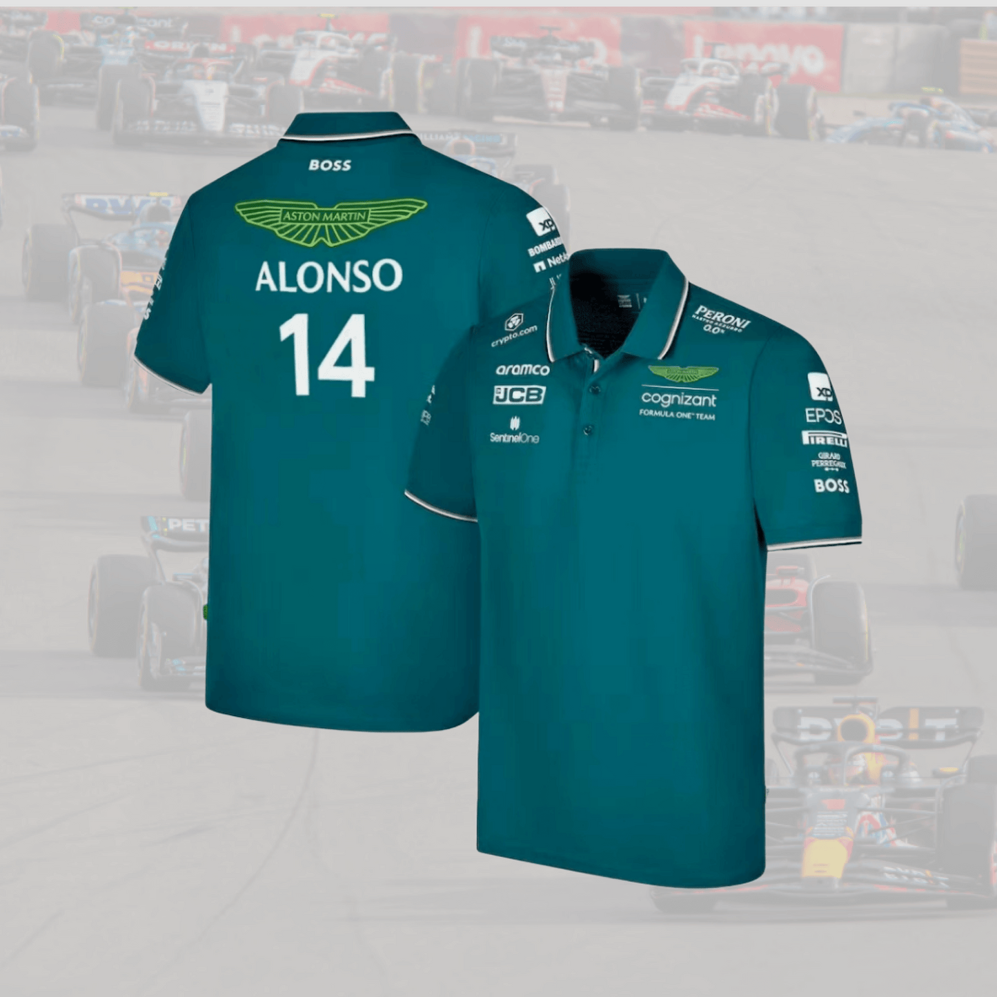 2023 Fernando Alonso Driver Polo