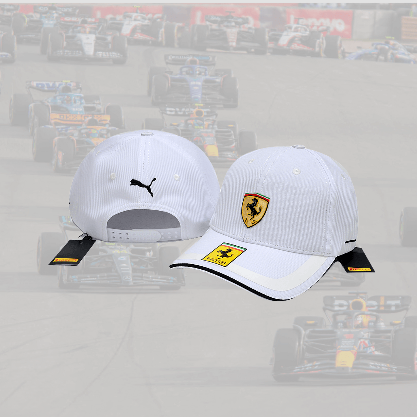 2023 Ferrari F1 Team Cap White