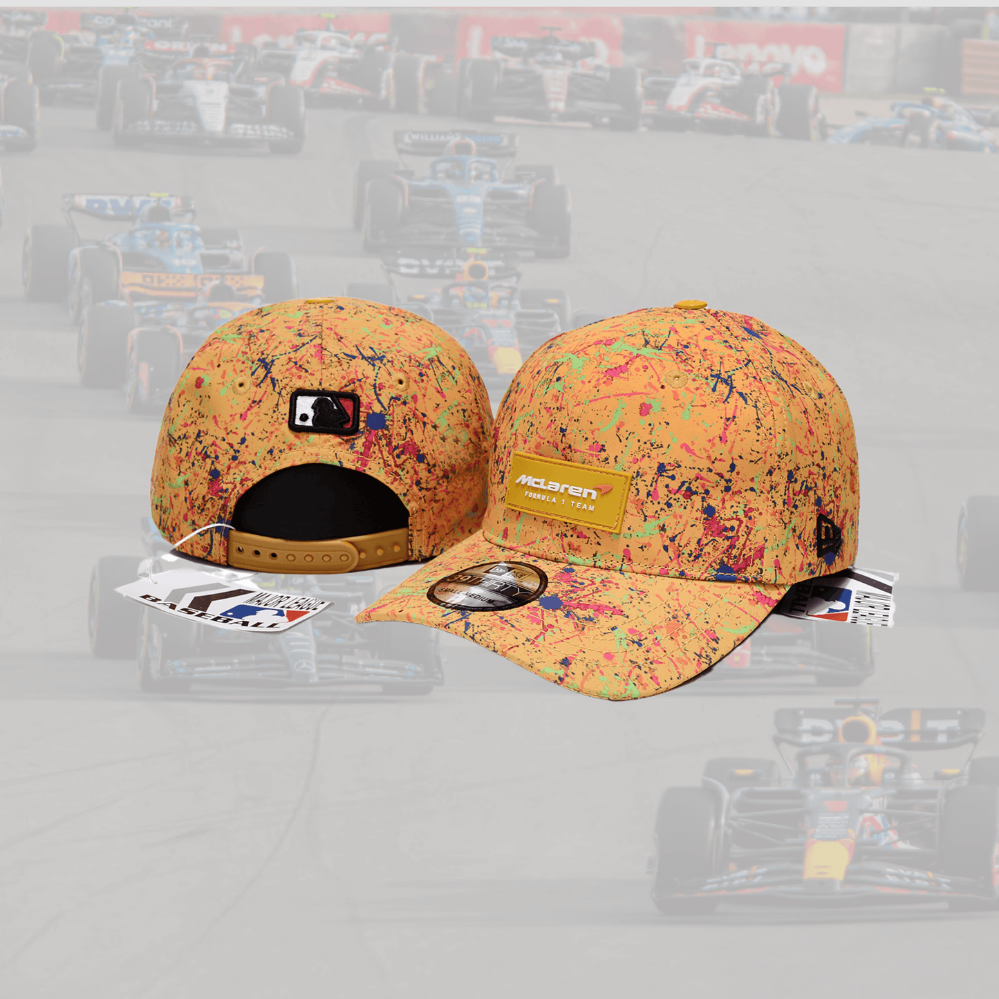 2024 McLaren Camo Orange Team Cap