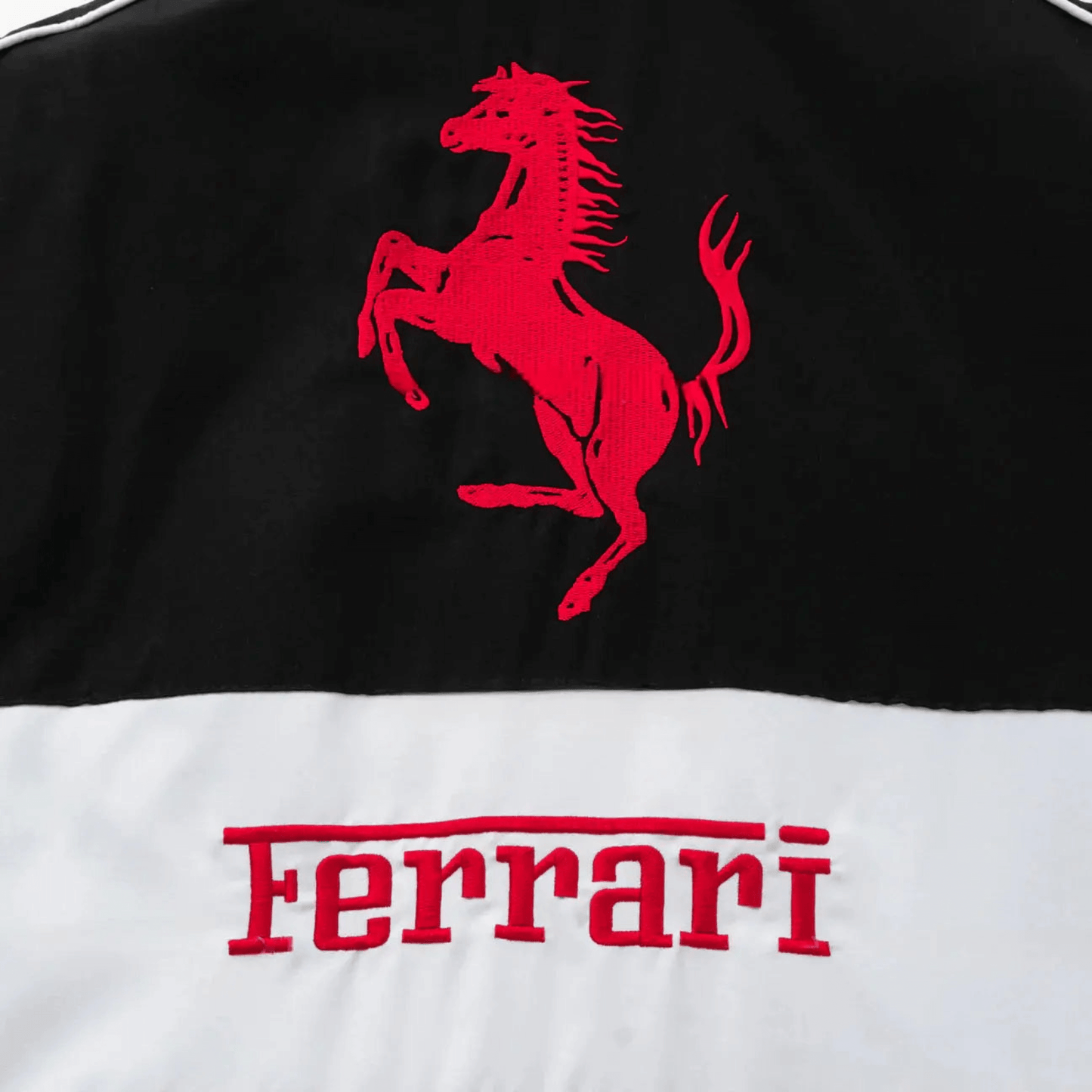 Ferrari F1 Shell White Racing Jacket