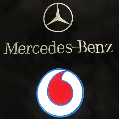 Mercedes F1 Black Racing Jacket