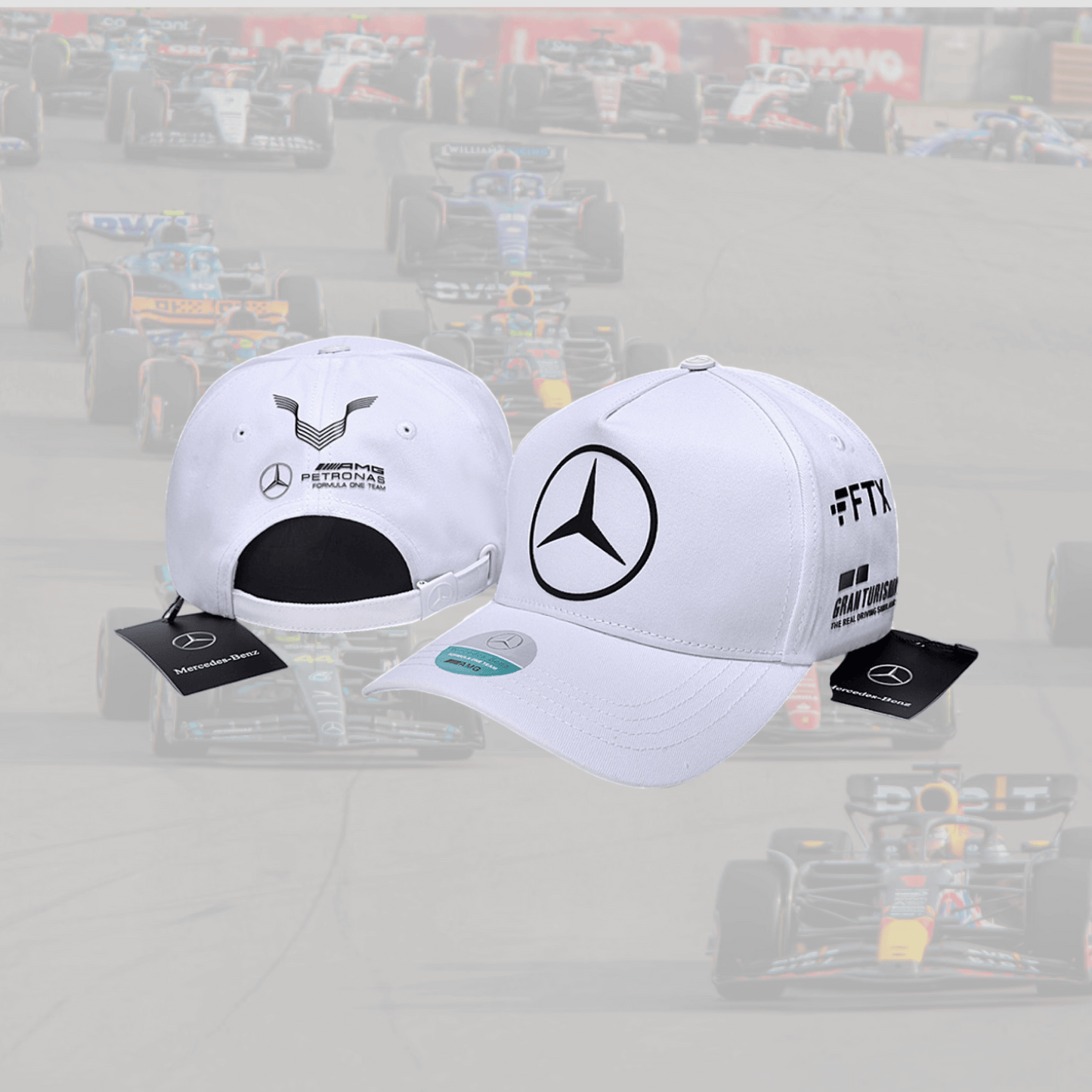 2022 Mercedes F1 White Cap Season